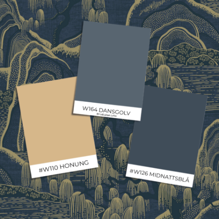 Picture of Farvesammensætning - Indigo Garden - 3132 - 00366-01