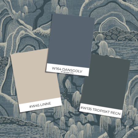 Picture of Farvesammensætning - Indigo Garden - 3133 - 00153-01