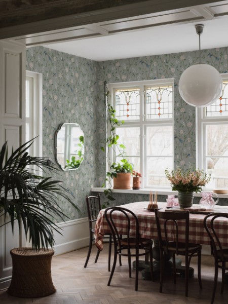 Paradise Birds - 1903 wallpaper Boråstapeter