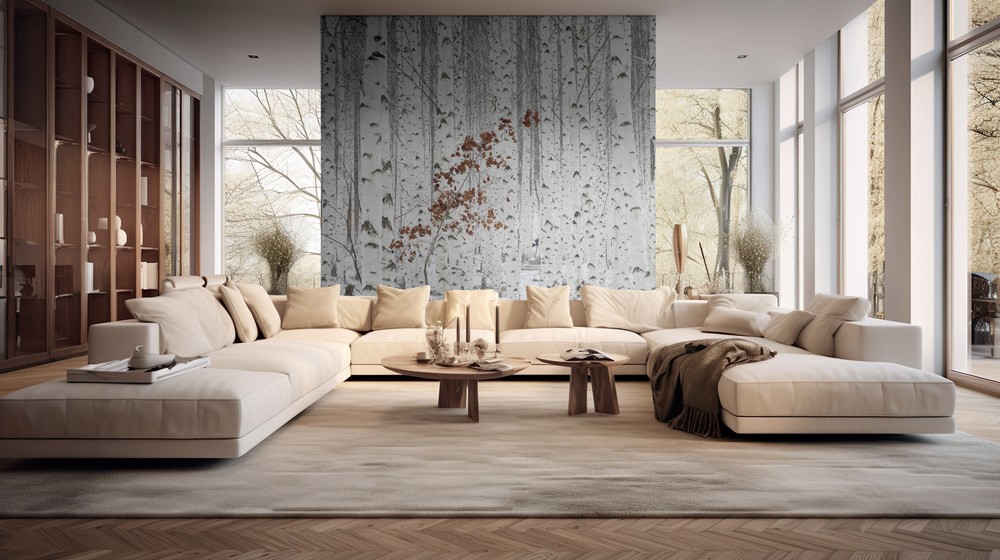 From White photowallpaper Scandiwall