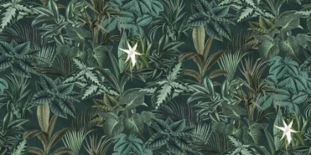 Madagascar Leaves  - 9571W wallpaper Boråstapeter