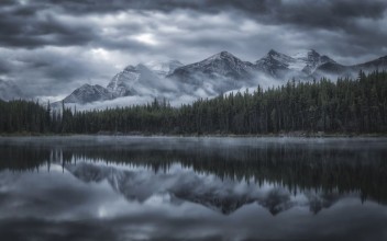 Cold Mountains in Canada - 1414182 photowallpaper Wallpassion