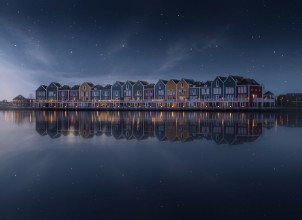 Peaceful evening in the Netherlands - 2365980 photowallpaper Wallpassion