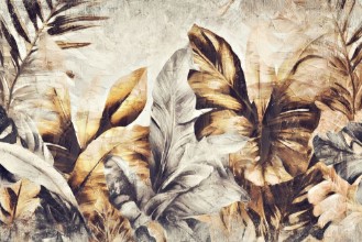 Abstract Palmleaves 3 - 2530883 photowallpaper Wallpassion