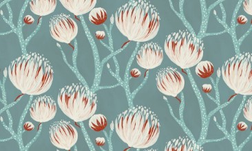 Dreamy Protea Blooms - 2947633 photowallpaper Wallpassion