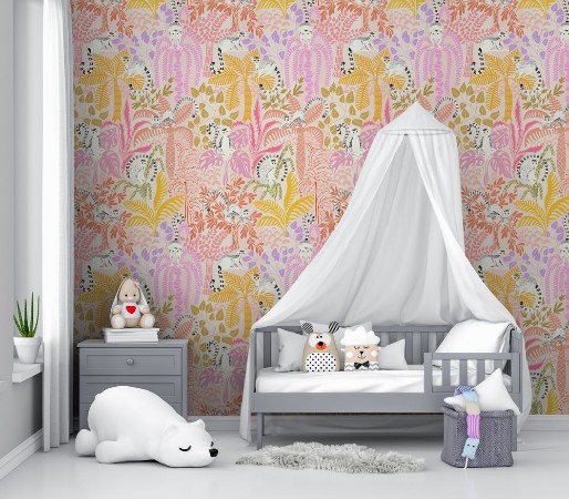Jungle adventure sunny day pattern - 2977120 photowallpaper Wallpassion