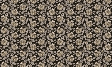 Pomegranates Pattern Dark - 2985494 photowallpaper Wallpassion