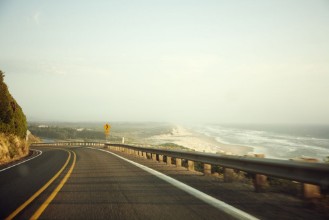 Highway 1 by the San Francisco Beach - f0500686 photowallpaper Wallpassion