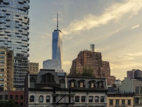 Lower Manhattan in New York - f1500570 photowallpaper Wallpassion