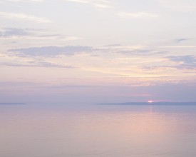 Evening Light over the Sea - f1900861 photowallpaper Wallpassion