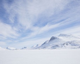Winter Landscape in Swedish Lapland - f1901727 photowallpaper Wallpassion