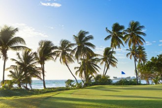 Golf Course at Trinidad and Tobago - f5351048 photowallpaper Wallpassion