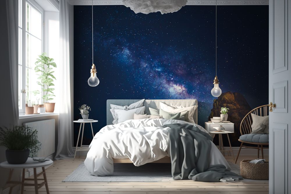 Stars Above Joshua Tree Park - f7340205 photowallpaper Wallpassion