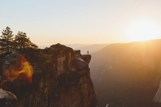 Taft Point in Yosemite National Park USA - f7340224 photowallpaper Wallpassion