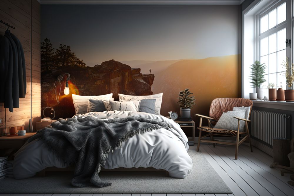 Taft Point in Yosemite National Park USA - f7340224 photowallpaper Wallpassion