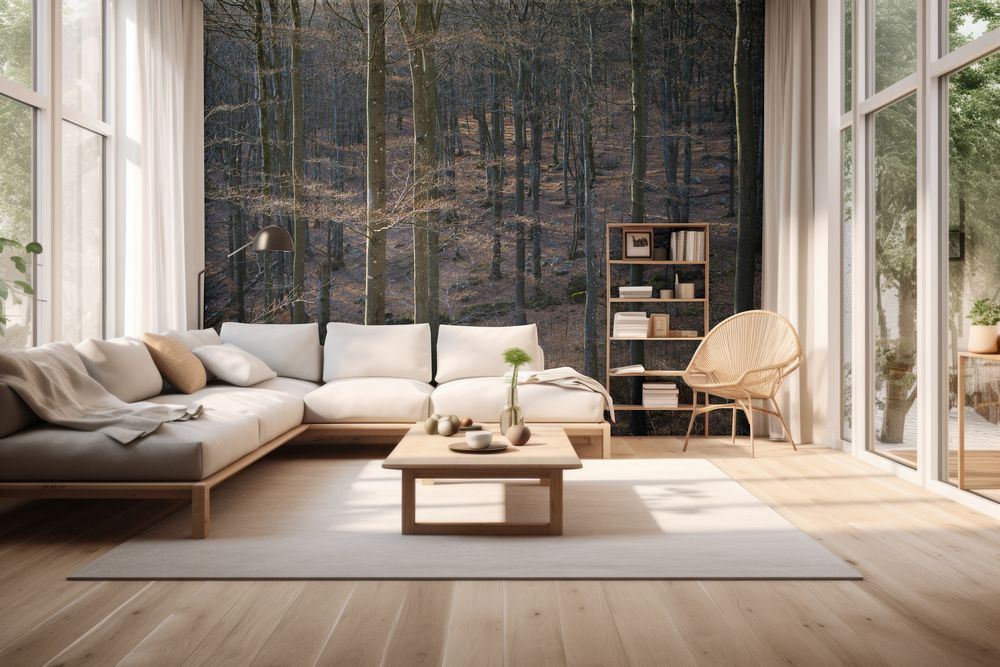 Dusk in the Forest photowallpaper Wallpassion
