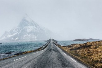 Lofoten Road trip photowallpaper Wallpassion