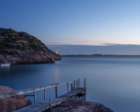 Sunset at Lysekil photowallpaper Wallpassion