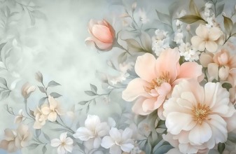 Floral dream photowallpaper Wallpassion