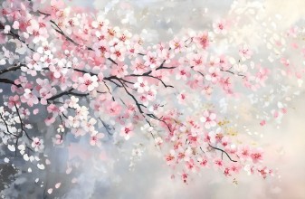 Cherryblossom photowallpaper Wallpassion