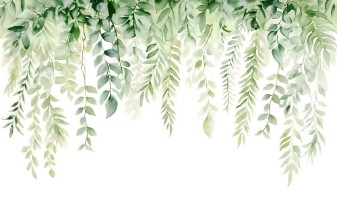 A roof of green vegetation photowallpaper Wallpassion