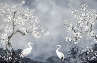 The bird story photowallpaper Wallpassion