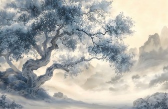 Japanese forest photowallpaper Wallpassion