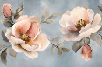 Big hip roses photowallpaper Wallpassion