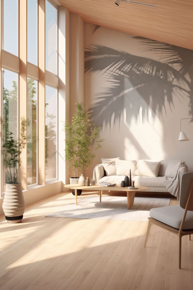 Palm shade photowallpaper Wallpassion