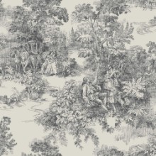 Toile de Jouy - 7766 wallpaper Boråstapeter
