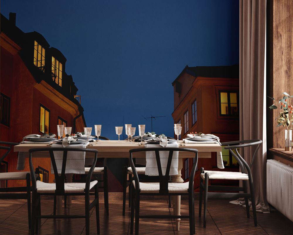 Light in the Windows photowallpaper Wallpassion