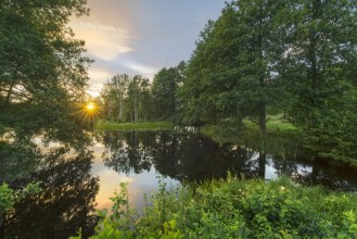 Beautiful Swedish Summer Landscape photowallpaper Wallpassion