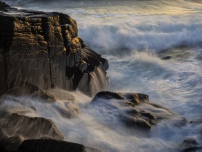 Rocky Cliffs of Kullaberg photowallpaper Wallpassion