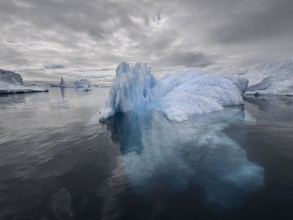 Sea at Antarctica Cuverville Island photowallpaper Wallpassion