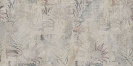 Pattern of Leaves against Cement Wall photowallpaper Wallpassion