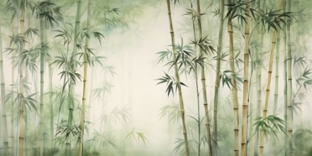 Tall Tropical Bamboo Trees photowallpaper Wallpassion