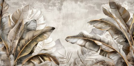 Banana Leaves in the Jungle photowallpaper Wallpassion