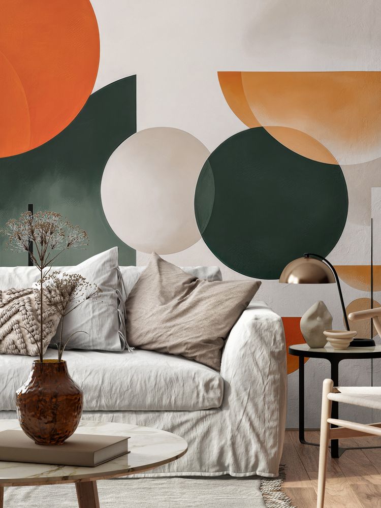 Shapes photowallpaper Wallpassion