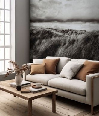 Dunes of Grass photowallpaper Scandiwall