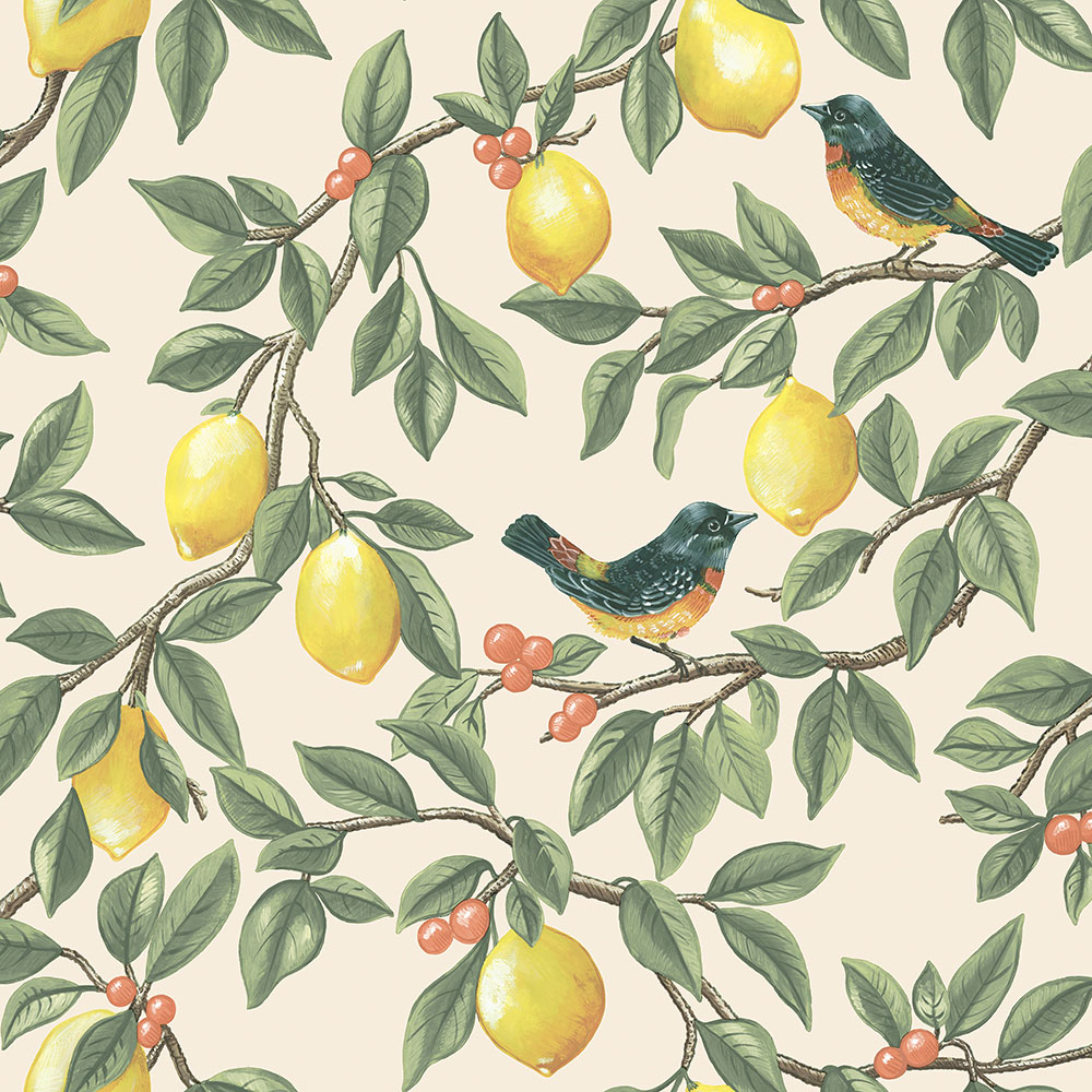 Ponderosa Cream Orange - 91890 wallpaper 