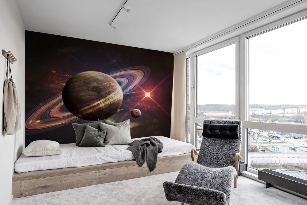 Beautiful space background Elements of this image furnished by photowallpaper Scandiwall