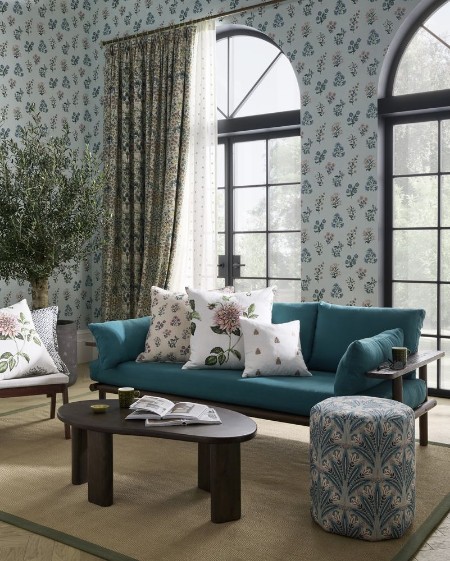 Leiden Seaglass - W0194/04 wallpaper Clarke & Clarke