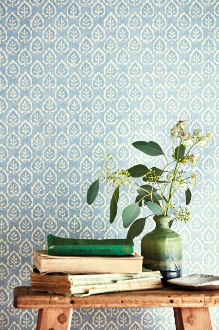 Fencott Blue - 216898 wallpaper Sanderson