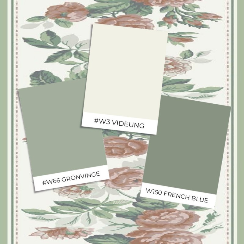 Bild på Färgsättning Rosdalen bård - 116044 - 04506-01