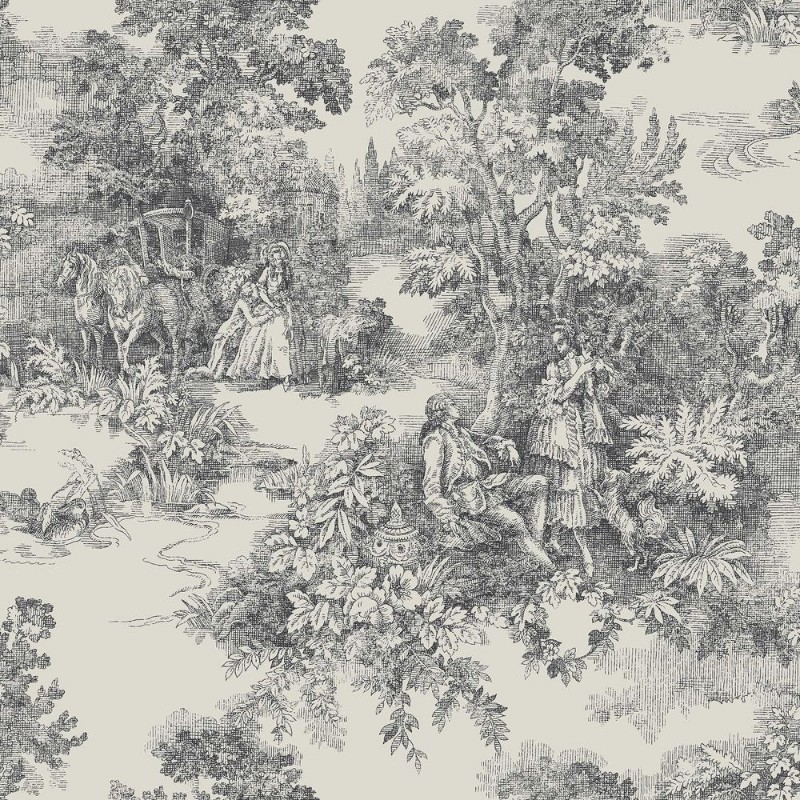 Picture of Farvesammensætning Toile de Jouy - 7766 - 05947-01