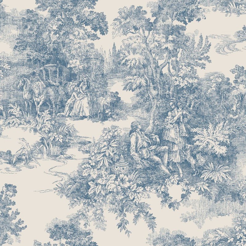Picture of Farvesammensætning Toile de Jouy - 7767 - 05948-01