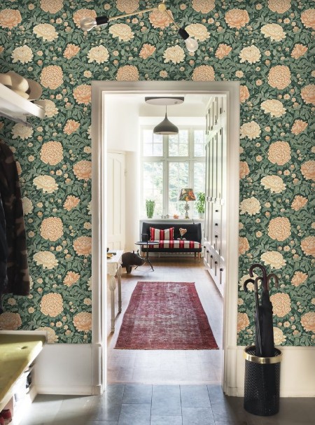 Golden Lily by William Morris – Morris & Co – Just for You – Biglietto vuoto – Design Ling (IJ0037) Vintage Floral