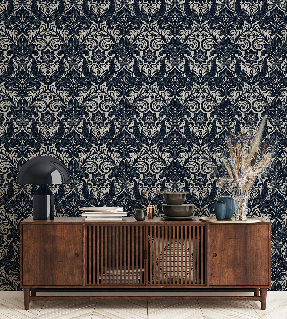 Damask Sauvage - LB25167 wallpaper Galerie