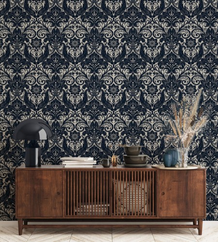 Damask Sauvage - LB25167 wallpaper Galerie