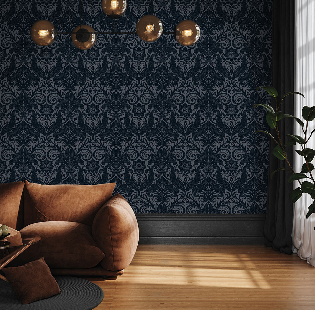 Damask Sauvage - LB25169 wallpaper Galerie